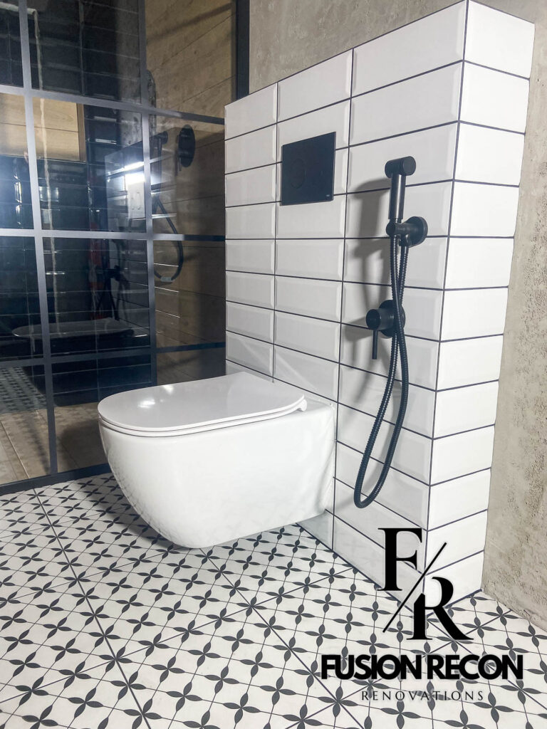 Read more about the article Futuristic Bathroom with Metro Tiles – Wimbledon SW19