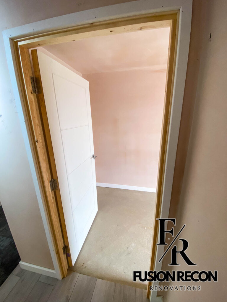 Door frame design and installation with precision timber joinery – Battersea SW11