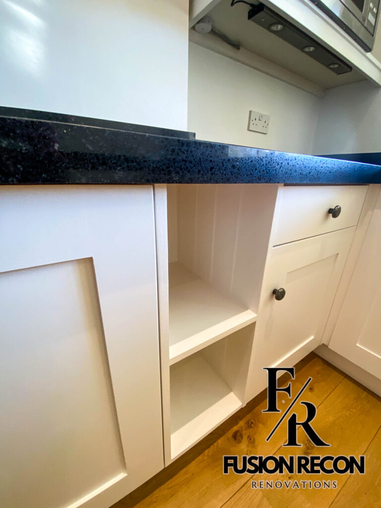 Functional boiler cabinet with integrated storage – Wimbledon SW16