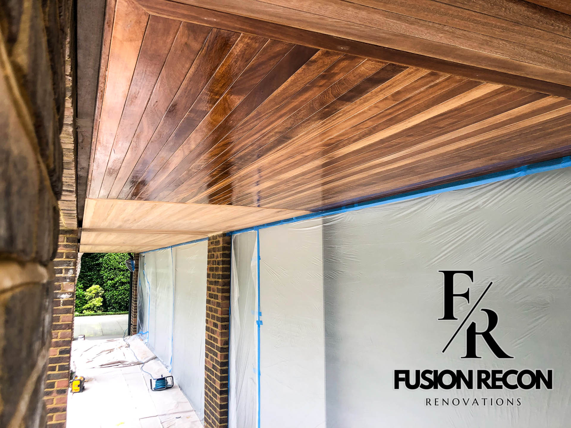 exterior-ceiling-renovation-balham-sw12 Exterior ceiling renovation with durable weather-resistant lacquer, Balham SW12